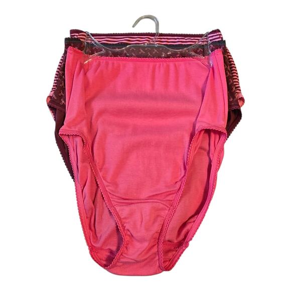 Vintage Warners Brief Panty Full Coverage 100% Cotton 3 Pack Size 7 - Picture 1 of 6